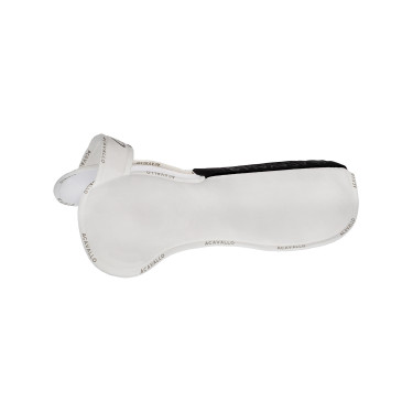 Ammortizzatore Piuma WFS con rialzo posteriore in suede Acavallo Bianco Ammortizzatore Piuma WFS con rialzo posteriore in suede Acavallo Bianco