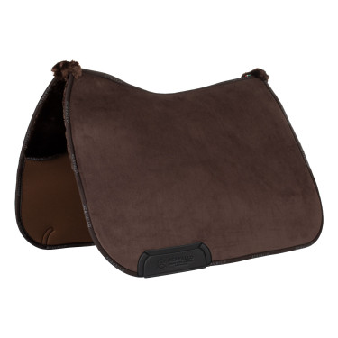 Sottosella DS CW-3DS louvre sagomato con interno in finta pelle di pecora Acavallo Sottosella DS CW-3DS louvre sagomato con interno in finta pelle di pecora Acavallo