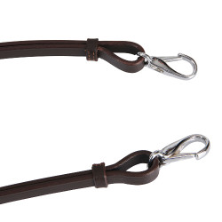 Pettorale semplice con fascia elastica Acavallo Marrone scuro Pettorale semplice con fascia elastica Acavallo Marrone scuro