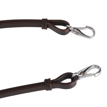 Pettorale semplice con fascia elastica Acavallo Marrone scuro Pettorale semplice con fascia elastica Acavallo Marrone scuro