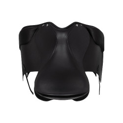 Sella da dressage con appoggi rimovibili Equestro Nero