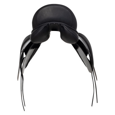 Sella da dressage con appoggi rimovibili Equestro Nero