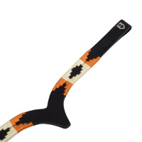 Frontalino in cuoio con decorazione navajo Equestro Nero Frontalino in cuoio con decorazione navajo Equestro Nero