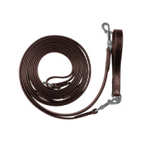 Redini da dressage in cuoio Equestro Marrone scuro