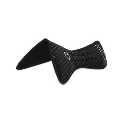 Tappetino in schiuma memory foam con grip in silicone e logo bianco Equestro