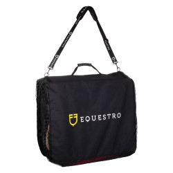 Borsa per sottosella con logo Equestro Nero