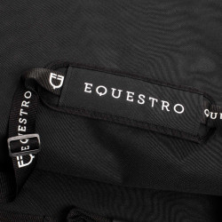 Borsa per sottosella con logo Equestro Nero