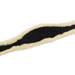 Peau de mouton synthétique de rechange pour sangle de saut Equestro