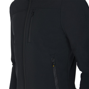 Giacca da uomo in tessuto tecnico con cappuccio rimovibile Equestro Giacca da uomo in tessuto tecnico con cappuccio rimovibile Equestro