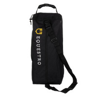 Borsa per stivali e casco con logo ricamato Equestro Nero Borsa per stivali e casco con logo ricamato Equestro Nero