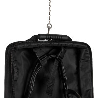 Borsa per testiera con logo ricamato Equestro Nero Borsa per testiera con logo ricamato Equestro Nero
