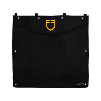 Telo da box corto con logo ricamato Equestro Nero Telo da box corto con logo ricamato Equestro Nero