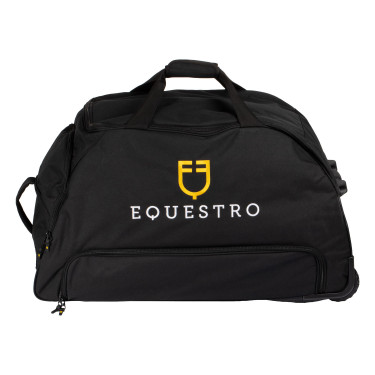 Sacca trolley con logo ricamato Equestro Sacca trolley con logo ricamato Equestro