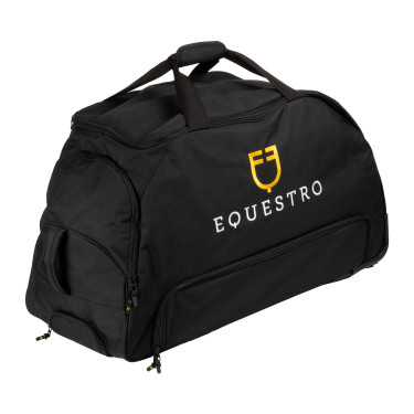 Sacca trolley con logo ricamato Equestro Sacca trolley con logo ricamato Equestro