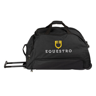 Sacca trolley con logo ricamato Equestro Sacca trolley con logo ricamato Equestro
