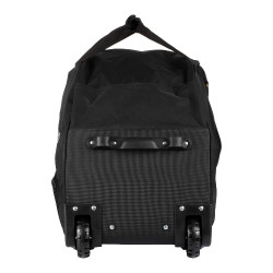 Sacca trolley con logo ricamato Equestro Nero Sacca trolley con logo ricamato Equestro Nero