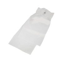 Pettorina da competizione con logo ricamato Equestro Bianco