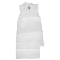 Pettorina da competizione con logo ricamato Equestro Bianco