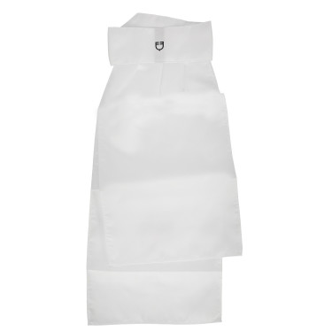 Pettorina da competizione con logo ricamato Equestro Bianco