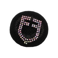 Retina per capelli con strass Equestro Nero Retina per capelli con strass Equestro Nero