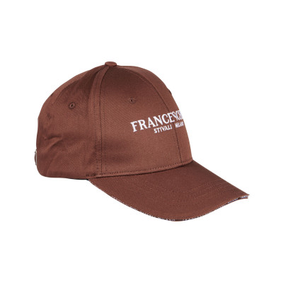 Casquette de baseball unisexe Franceschini Marron