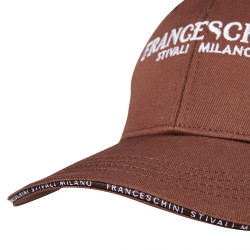 Berretto da baseball unisex Franceschini Marrone