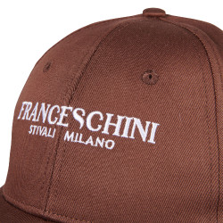 Berretto da baseball unisex Franceschini Marrone