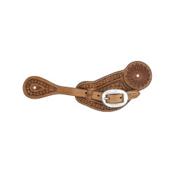 Strisce per speroni Pool's modello serpente Naturale Marrone