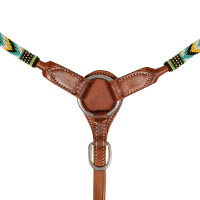 Collier de chasse avec décorations abstraites Pool's