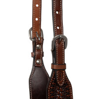 Briglia western con un orecchio Pool's Nocciola Marrone Briglia western con un orecchio Pool's Nocciola Marrone
