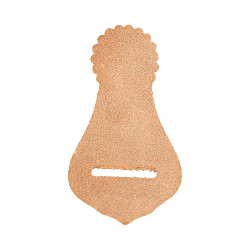 Cravatta Pool's con attacco Olio chiaro Marrone