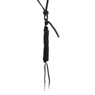 Capestro in corda con perline Pool's Nero