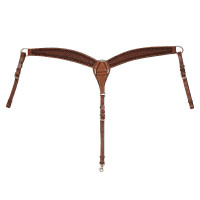 Pettorale western con decorazioni Pool's Nocciola
