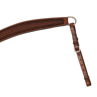 Pettorale western con decorazioni Pool's Nocciola Marrone