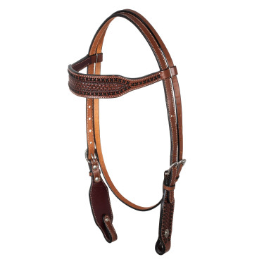 Briglia western con largo frontalino Pool's Briglia western con largo frontalino Pool's