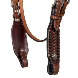 Briglia western con largo frontalino Pool's Briglia western con largo frontalino Pool's
