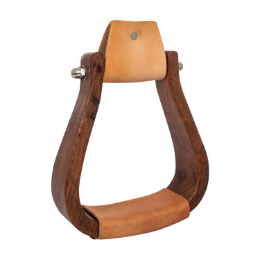 Staffili western in legno con ampia staffa Pool's Staffili western in legno con ampia staffa Pool's