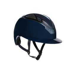 Casco Apex Chrome Lady Blu Marino Lucido Suomy