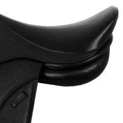 Sella da salto in cuoio Chicago con arcione intercambiabile inclusi 4 arconi Supreme Nero Sella da salto in cuoio Chicago con arcione intercambiabile inclusi 4 arconi Supreme Nero