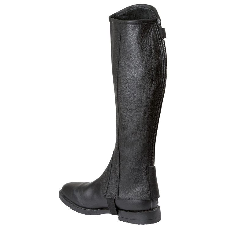 Minichaps in pelle Covalliero Elasto nere Minichaps in pelle Covalliero Elasto nere