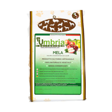 Crunchies per cavalli alle mele 500g Umbria Equitazione