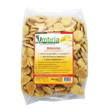 Crunchies per cavalli alla banana 930g Umbria Equitazione