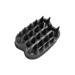 Striglia in gomma rettangolare con punte tonde Umbria Equitazione Striglia in gomma rettangolare con punte tonde Umbria Equitazione