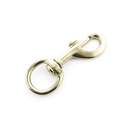 Gancio in ottone per cavezza e testiera 1" 1/4 Umbria Equitazione Gancio in ottone per cavezza e testiera 1" 1/4 Umbria Equitazione