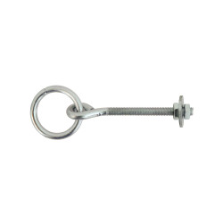 Anello a vite in piastra d'acciaio Umbria Equitazione Anello a vite in piastra d'acciaio Umbria Equitazione