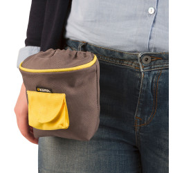 Borsa per premi Pro 500 ml grigio/giallo Covalliero