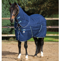 Coperta per box Horseware Rambo Plus Rug Vari-Layer 450g Blu marino / blu marino / bianco Coperta per box Horseware Rambo Plus Rug Vari-Layer 450g Blu marino / blu marino / bianco