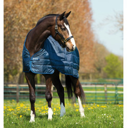Coperta da esterno Horseware Rambo Duo 100g + liner 300g Marino / azzurro chiaro Blu Coperta da esterno Horseware Rambo Duo 100g + liner 300g Marino / azzurro chiaro Blu