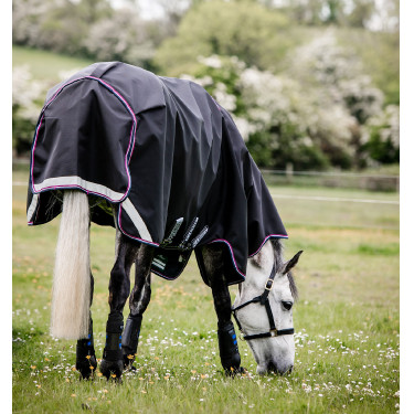Coperta Horseware Rambo Supreme 1680D Turnout 0g Marino / bordeaux Blu