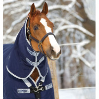 Coperta Horseware Rambo Original 200g con Leg Arches Marino / argento Blu Coperta Horseware Rambo Original 200g con Leg Arches Marino / argento Blu